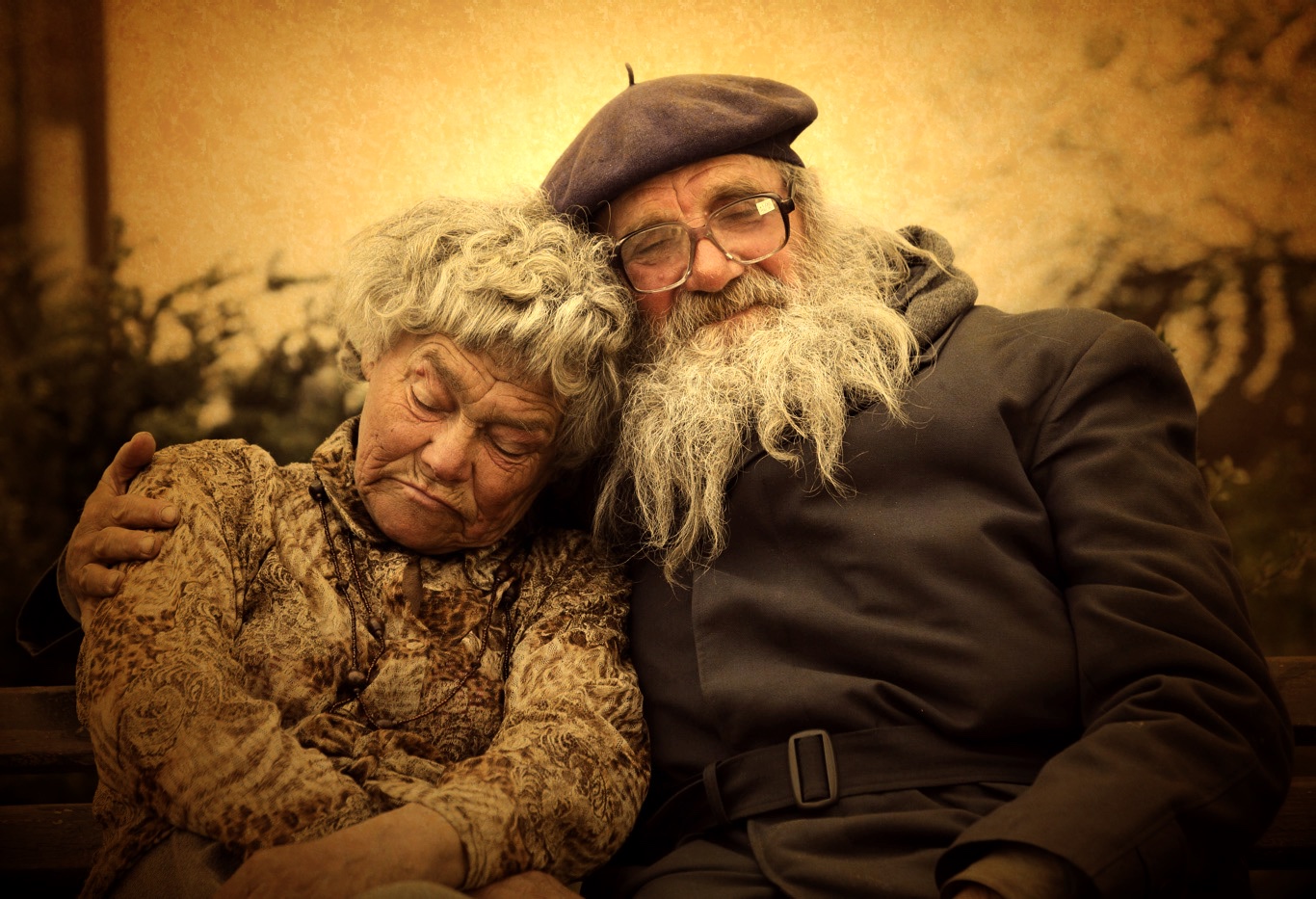 Couple SDF âgés